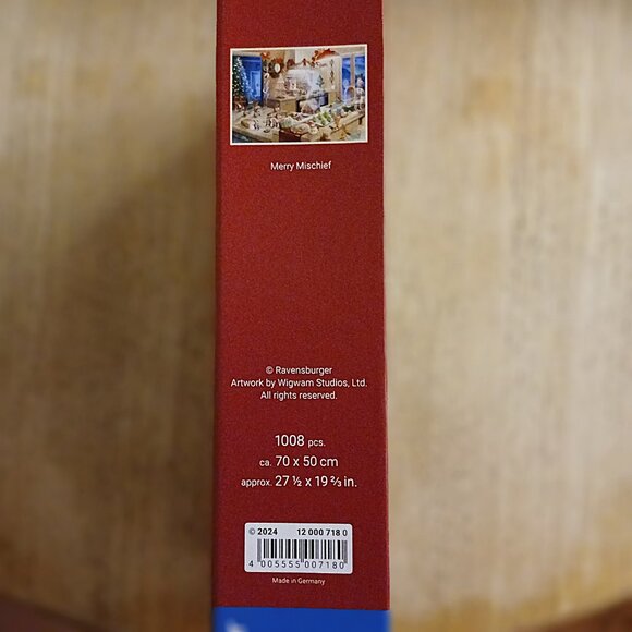 Ravensburger Merry Mischief Jigsaw Puzzle, 1000 Pieces - Picture 3 of 3